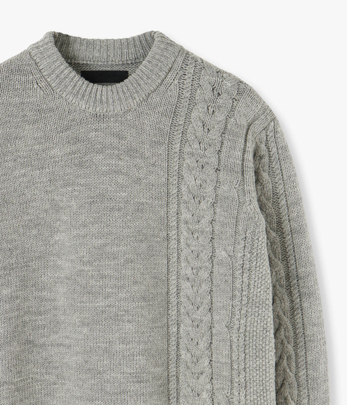 K07 ROUND CABLE CREW | junhashimoto（ジュンハシモト）Official webshop