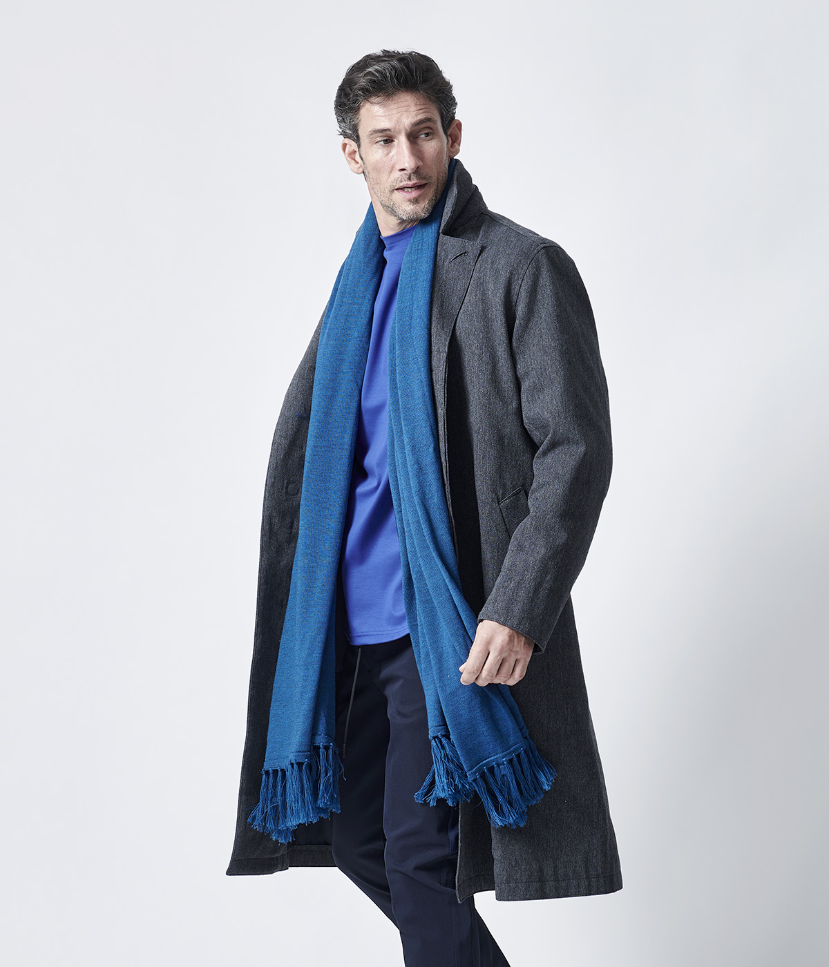 ジュンハシモト WRAP HOODED COATウールメルト ラップコート 3 定価 