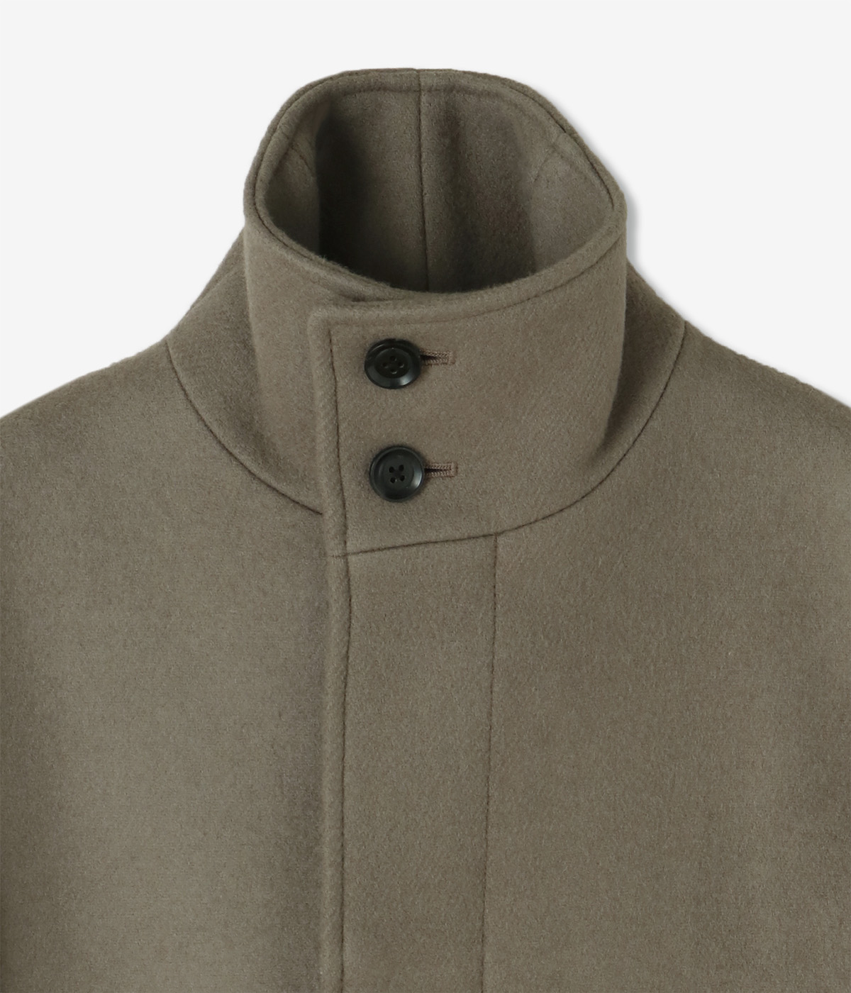 C04 H3 STAND COLLAR COAT