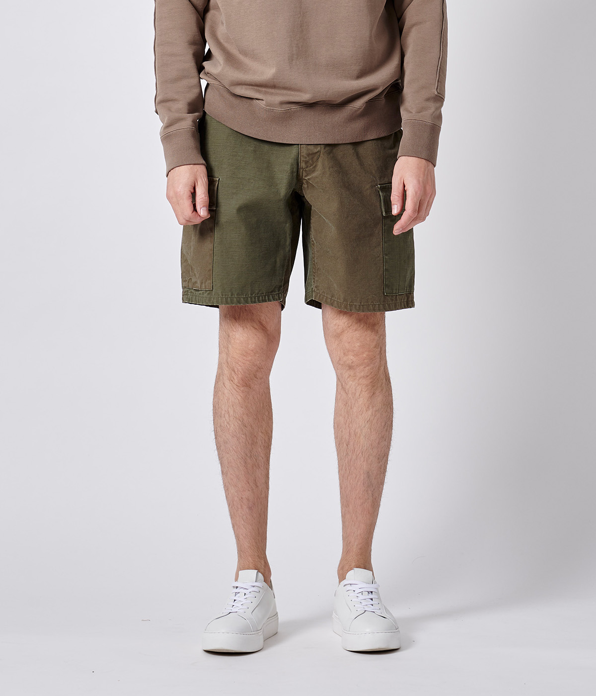 PATCHWORK ARMY SHORTS | junhashimoto（ジュンハシモト）Official webshop
