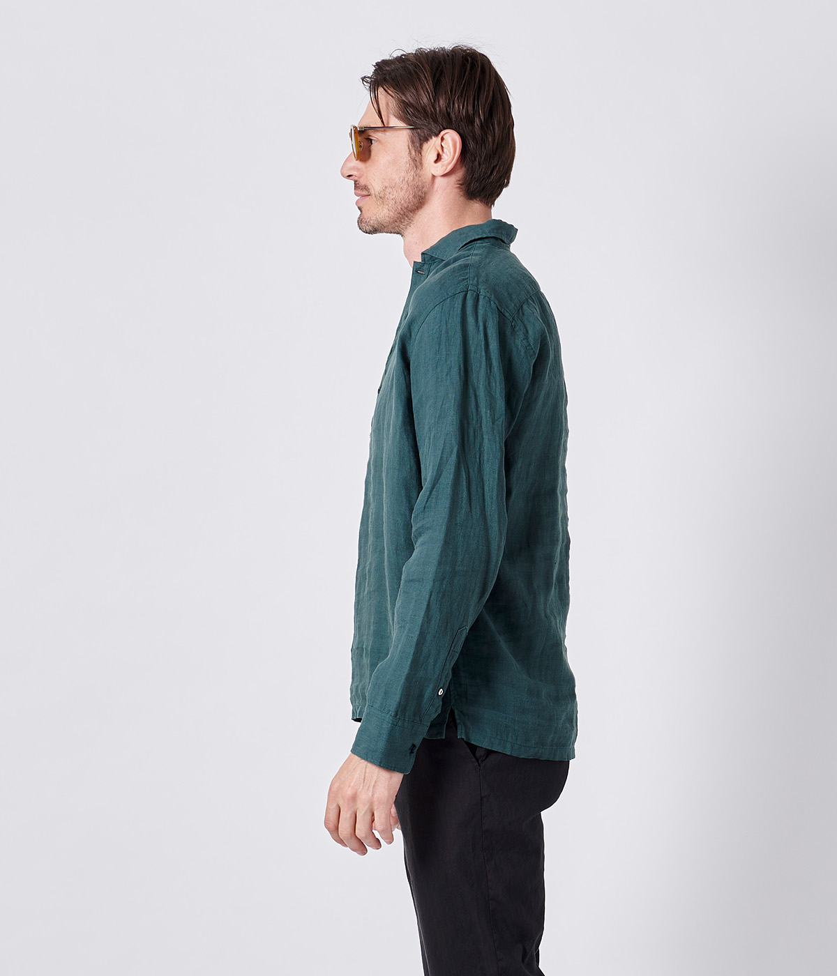 PULLOVER LINEN SHIRTS | junhashimoto（ジュンハシモト）Official webshop