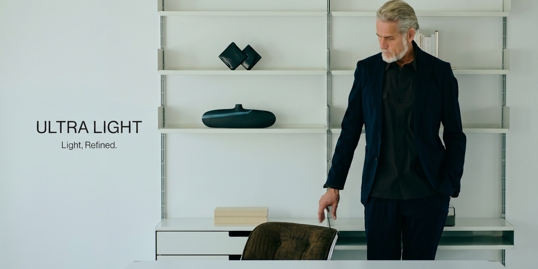 軽さで、装いはもっと自由になる。junhashimotoのULTRA LIGHT