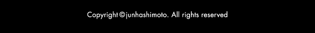 Copyright © junhashimoto. All right reserved